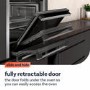 Neff N70 Slide & Hide Single Oven - Graphite Grey