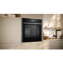 Neff N70 Slide & Hide Single Oven - Graphite Grey