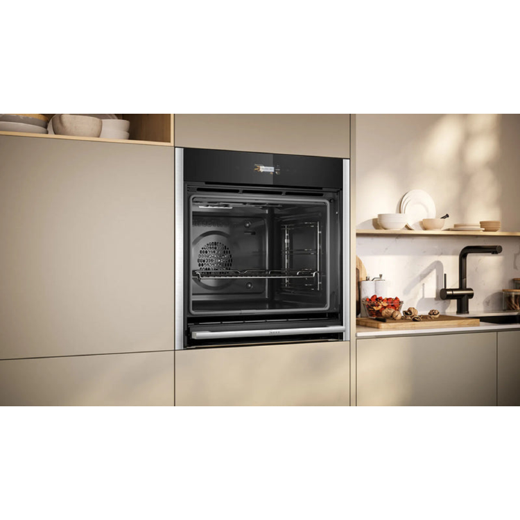 Neff N70 Slide & Hide Electric Oven - Stainless Steel