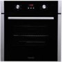 Baumatic B600MC Megachef  Electric Built-in Single Fan Oven - Black And Stainless Steel