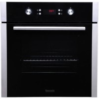 Baumatic B620MC Megachef Multifunction Electric Built-in Single Oven Black And Stainless Steel