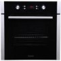 Baumatic B620MC Megachef Multifunction Electric Built-in Single Oven Black And Stainless Steel