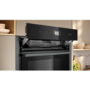 Neff N90 Slide & Hide Electric Single Oven - Black