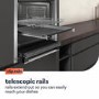 Neff N90 Slide & Hide Single Oven with Steam Function - Graphite Grey