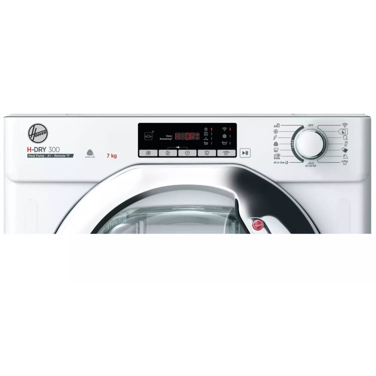 Hoover H-Dry 300 7kg Integrated Heat Pump Tumble Dryer - White