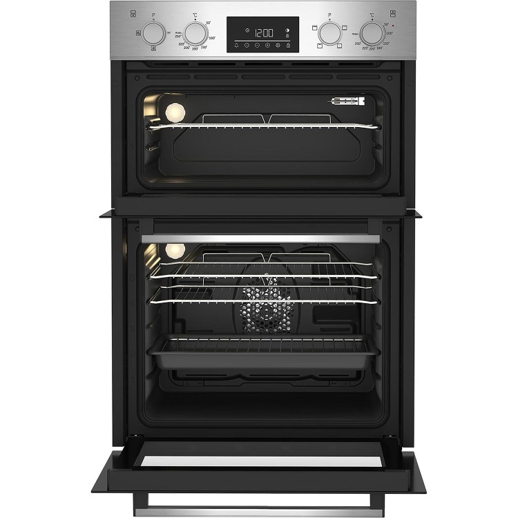 Beko BBADF22300X Electric Built-In Double Oven - Stainless Steel