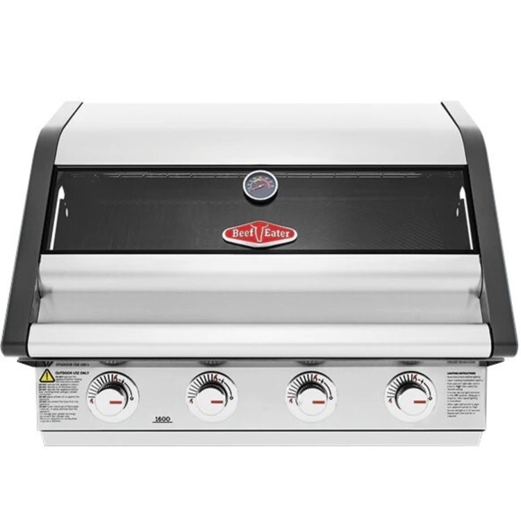 Beefeater 1600S Series - 4 Burner Built in Gas BBQ 