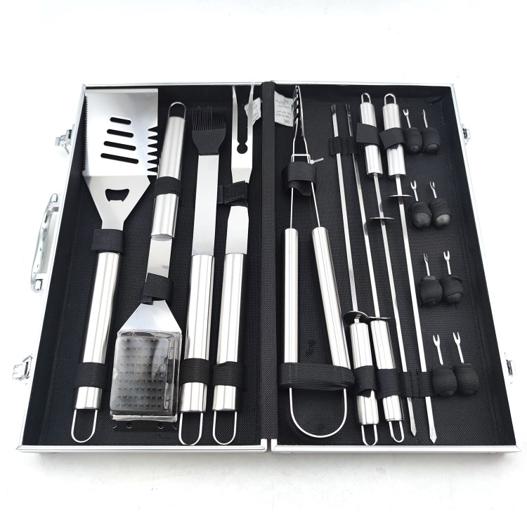 Monster Grill 18 Piece BBQ Utensil Tool Set