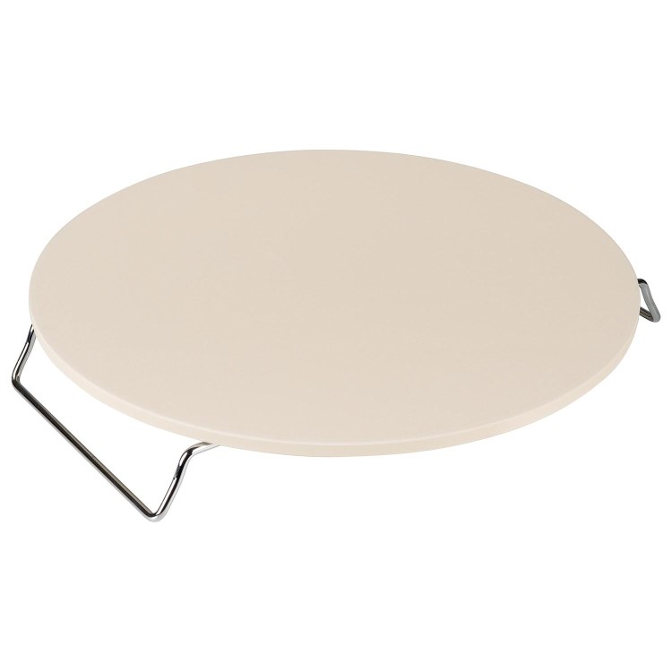 Boss Grill 13 Inch Round Pizza Stone with Pizza Cutter