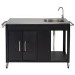 Boss Grill BBQ Serving Trolley with Sink