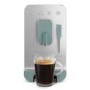 Smeg Retro Style Automatic Bean to Cup Coffee Machine with Milk Frother - Emerald Green