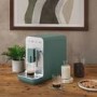 Smeg Retro Style Automatic Bean to Cup Coffee Machine with Milk Frother - Emerald Green