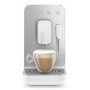 Smeg Retro Style Automatic Bean to Cup Coffee Machine with Milk Frother - White