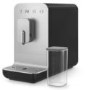 Smeg Retro Style Automatic Bean to Cup Coffee Machine with Auto Milk Frother - Black