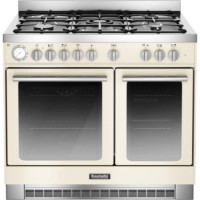 Baumatic BCD925IV Twin Cavity 90cm Dual Fuel Range Cooker Ivory