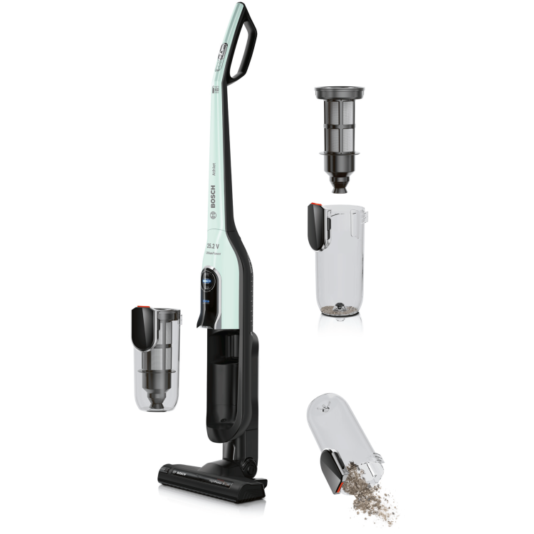 GRADE A1 - Bosch BCH62562GB Athlet 25.2V Cordless Stick Vacuum Cleaner - Black & White