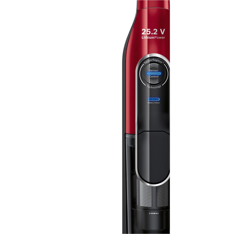 Bosch BCH625K2GB Athlet 25.2V Cordless Vacuum Cleaner - Red