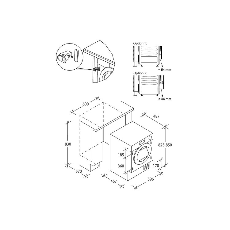 Candy Smart Pro 7kg Integrated Heat Pump Tumble Dryer – White