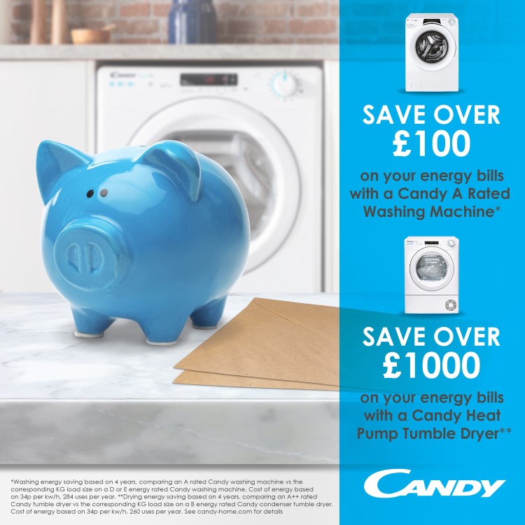 Candy Smart Pro 7kg Integrated Heat Pump Tumble Dryer – White