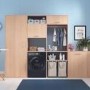 Indesit 9kg Wash 6kg Dry 1400rpm Washer Dryer - Black