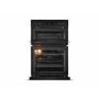 Beko BDF22300B Large Capacity Electric Built In Double Oven - Black