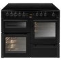 Beko BDVC100K 100cm Double Oven Electric Range Cooker With Ceramic Hob Black