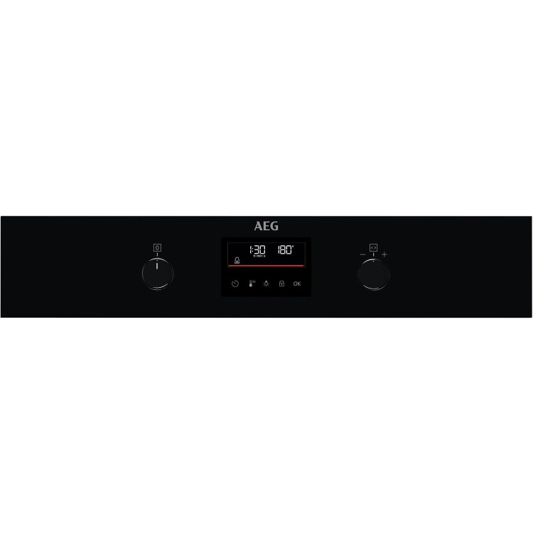 AEG 6000 Series Electric Single Oven - Black