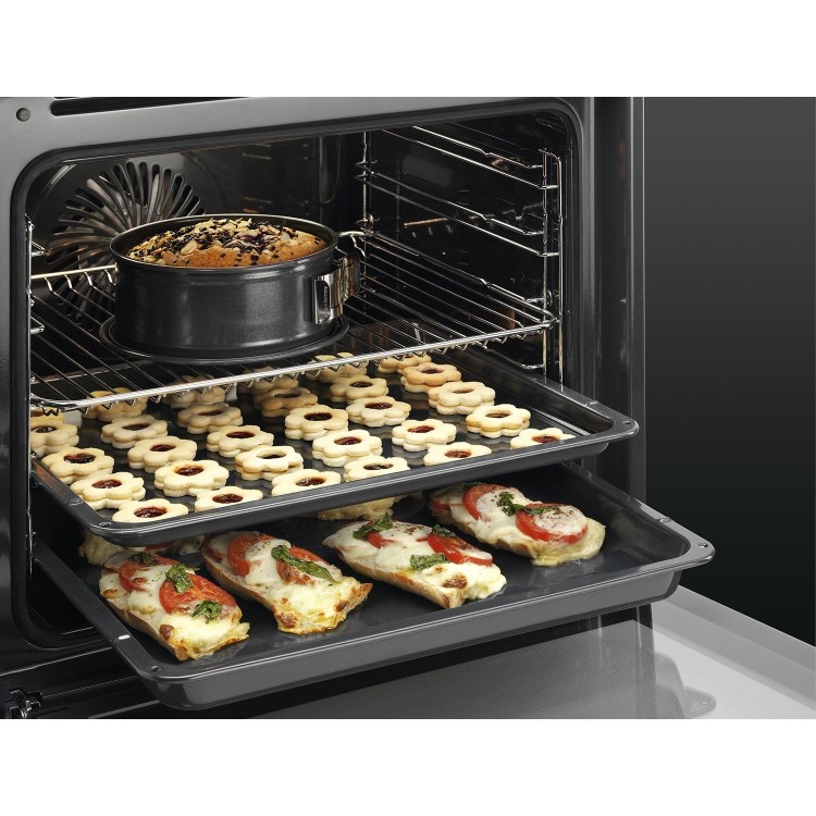 AEG 6000 Series Electric Single Oven - Black