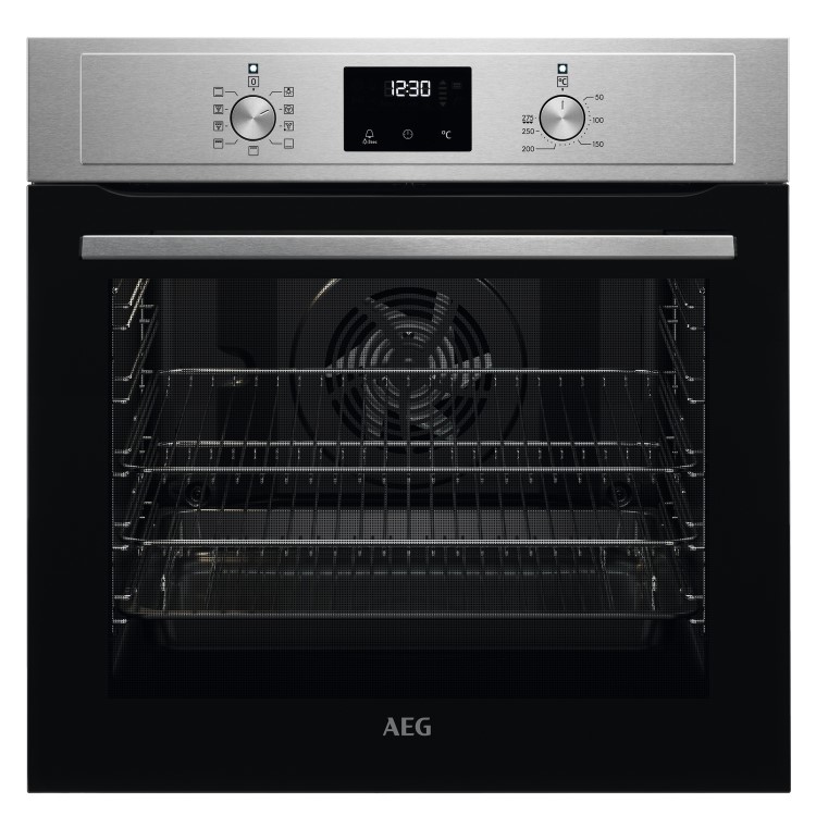 AEG 3000 Series Electric Single Oven - Stainless Steel