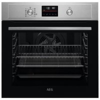 AEG 3000 Air Fry Electric Single Oven - Stainless Steel