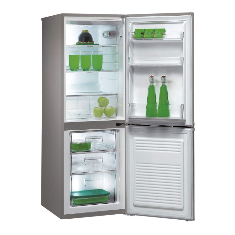 Baumatic BF207BLM Freestanding Fridge Freezer - Mirror Glass Doors