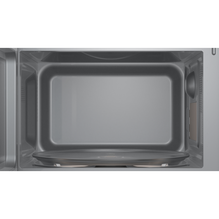 Refurbished Bosch Series 2 BFL523MS3B Built In 20L 800W Microwave Black With Steel Trim