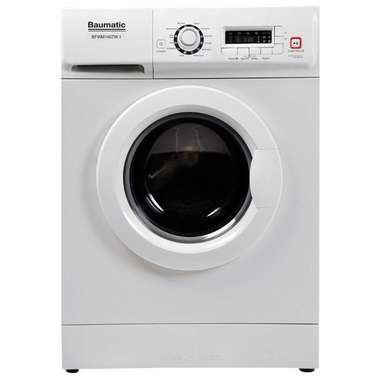 Baumatic BFWM1407W.1 7kg 1400 Spin Freestanding Washing Machine White