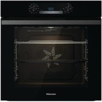 Refurbished Hisense BI64211PB 60cm Single Built In Electric Oven with Pyrolytic Cleaning Black