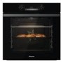 Refurbished Hisense BI64211PB 50cm Single Built In Electric Oven Black