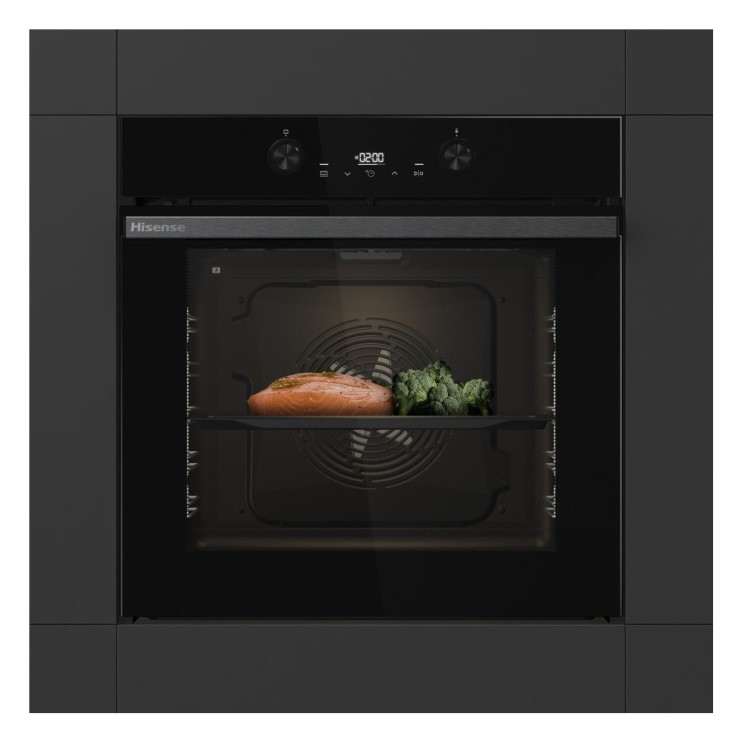 Hisense Hi4 BlackLine Electric Single  Oven - Jet Black