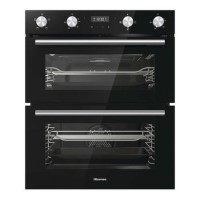 Hisense Electric Built Under Double Oven - Black