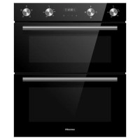 Refurbished Hisense BID75211BGUK 60cm Double Built Under Electric Oven Black