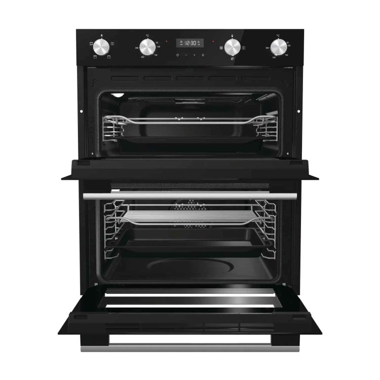 Refurbished Hisense BID75211BGUK 60cm Double Built Under Electric Oven Black