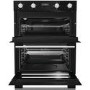 Refurbished Hisense BID75211BGUK 60cm Double Built Under Electric Oven Black