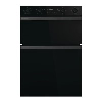 Refurbished Hisense Hi6 BID914221ADBG 60cm Double Built In Electric Oven Black