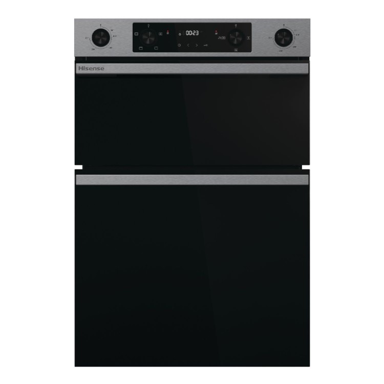 Hisense Hi6 Electric Built-In Double Oven - Stainless Steel