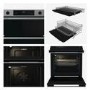 Hisense Hi6 Electric Built-In Double Oven - Stainless Steel