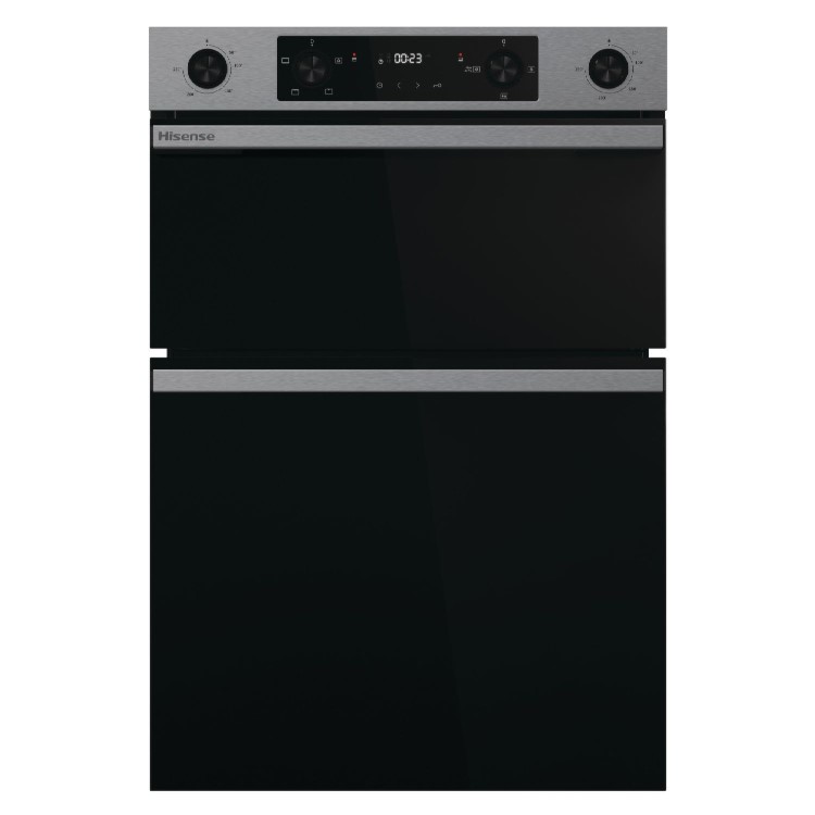 Hisense Hi6 Electric Built-In Double Oven - Stainless Steel