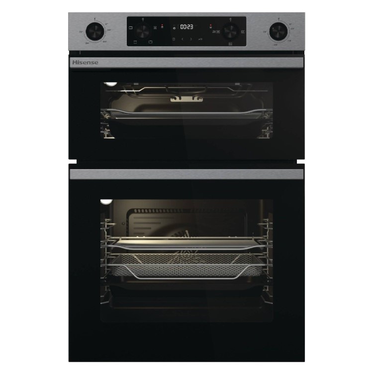 Hisense Hi6 Electric Built-In Double Oven - Stainless Steel