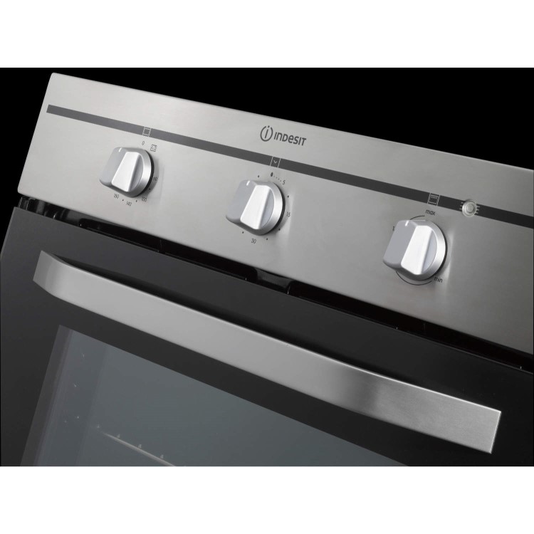 Indesit BIG51KAIXS 5 Function Electric Built-in Single Oven Stainless Steel