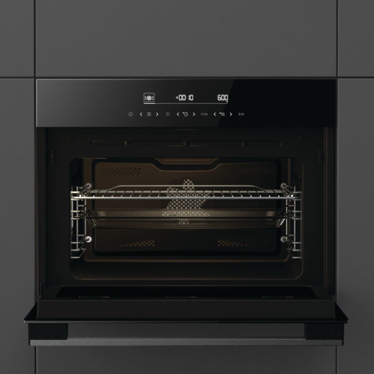 Hisense Electric Single Oven with Microwave - Black