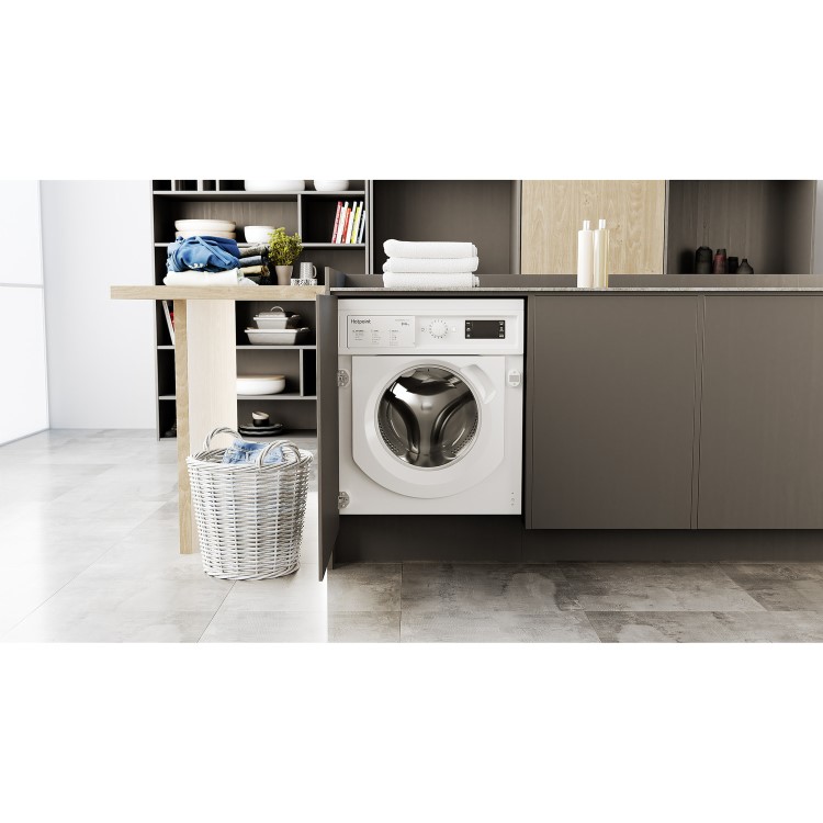 Hotpoint Anti-Stain 8kg Wash 6kg Dry Integrated Washer Dryer - White