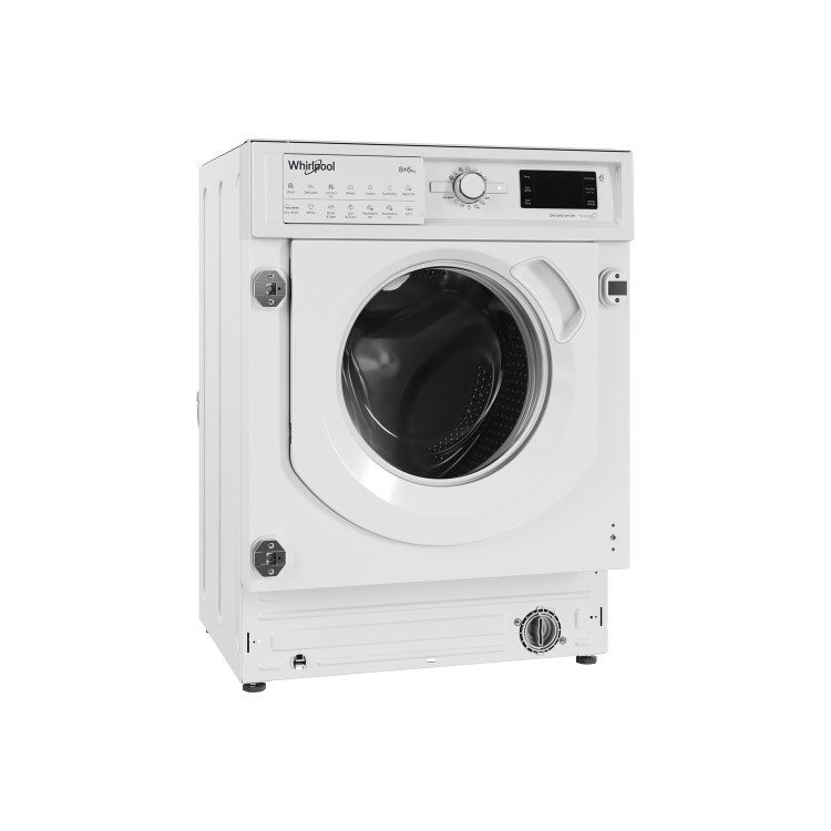 Whirlpool 6th sense 8kg Wash 6kg Dry 1400rpm Integrated Washer Dryer - White