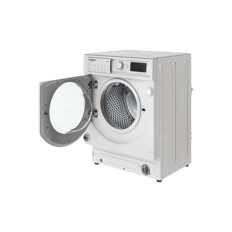 Whirlpool 6th sense 8kg Wash 6kg Dry 1400rpm Integrated Washer Dryer - White